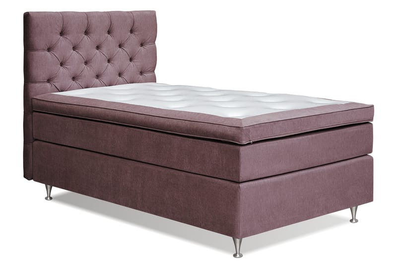 Joluma Kontinentalsäng Medium 120x200 cm - (+Fler val) 120x200 cm Mörkrosa - Products - Möbler - Säng - Kontinentalsäng