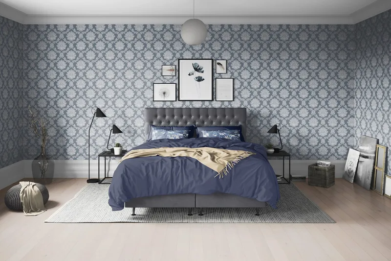 Joluma Kontinentalsäng Medium 160x200 cm - (+Fler val) 160x200 cm Mörkgrå - Products - Möbler - Säng - Kontinentalsäng