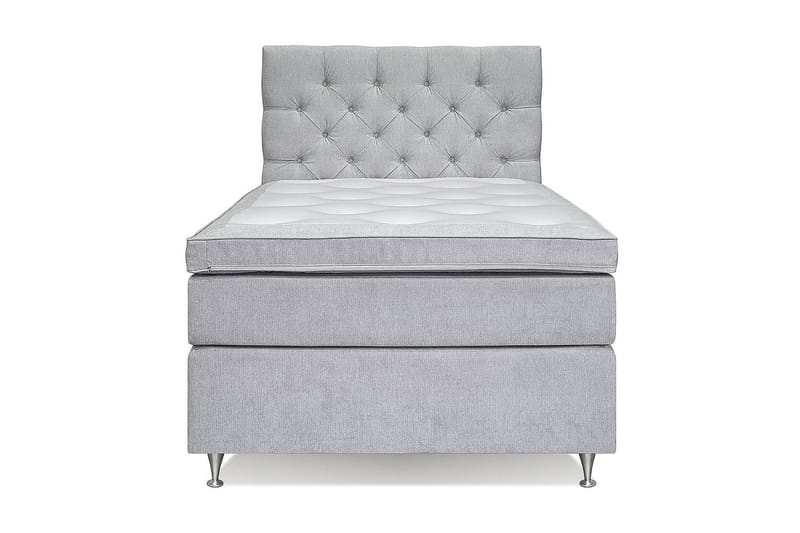 Joluma Sängpaket Fast 140x200 cm - (+Fler val) 140x200 cm Ljusgrå - Products - Möbler - Säng - Kontinentalsäng