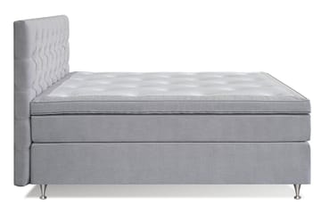 Joluma Sängpaket Fast 160x200 cm - (+Fler val) 160x200 cm Ljusgrå - Products - Möbler - Säng - Kontinentalsäng