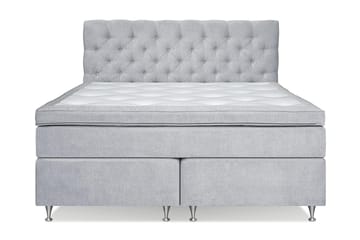 Joluma Sängpaket Fast 160x200 cm - (+Fler val) 160x200 cm Ljusgrå - Products - Möbler - Säng - Kontinentalsäng