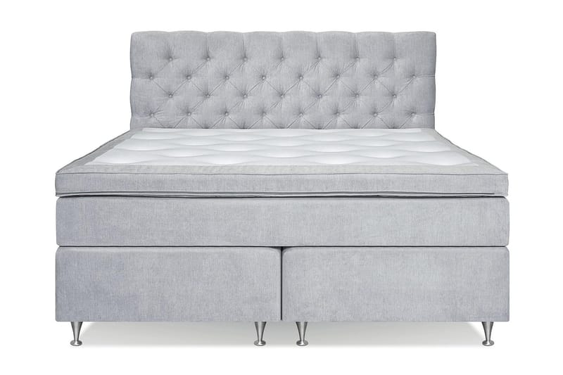Joluma Sängpaket Fast 160x200 cm - (+Fler val) 160x200 cm Ljusgrå - Products - Möbler - Säng - Kontinentalsäng