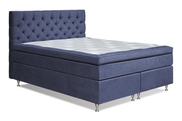 Joluma Sängpaket Fast 160x200 cm - (+Fler val) 160x200 cm Mörkblå - Products - Möbler - Säng - Enkelsäng