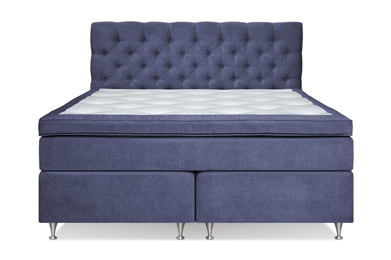 Joluma Sängpaket Fast 180x200 cm - (+Fler val) 180x200 cm Mörkblå - Products - Möbler - Säng - Enkelsäng
