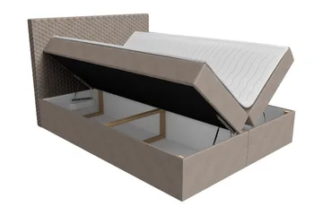 Laargard / Cosmo Sängpaket Kontinentalsäng 120x200 cm - Röd - Products - Möbler - Säng - Komplett sängpaket