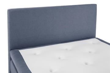 Lucky Komplett Sängpaket 120x200 Latex Slät Sänggavel  Mö - Mörkblå - Products - Möbler - Säng - Enkelsäng