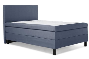 Lucky Komplett Sängpaket 120x200 Latex Slät Sänggavel  Mö - Mörkblå - Products - Möbler - Säng - Enkelsäng