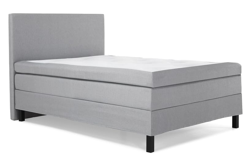 Lucky Komplett Sängpaket 120x200 Latex Slät Sänggavel  Me - Mellangrå - Products - Möbler - Säng - Enkelsäng