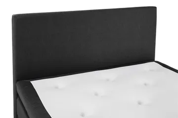 Lucky Komplett Sängpaket 120x200 Memory Slät Sänggavel  S - Svart/Grå - Products - Möbler - Säng - Enkelsäng