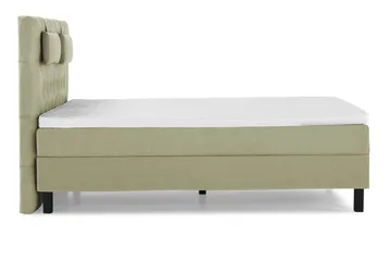 Lucky Komplett Sängpaket 140x200 Skum Diamant Sänggavel - Nackkudde Liten Grön - Products - Möbler - Säng - Kontinentalsäng