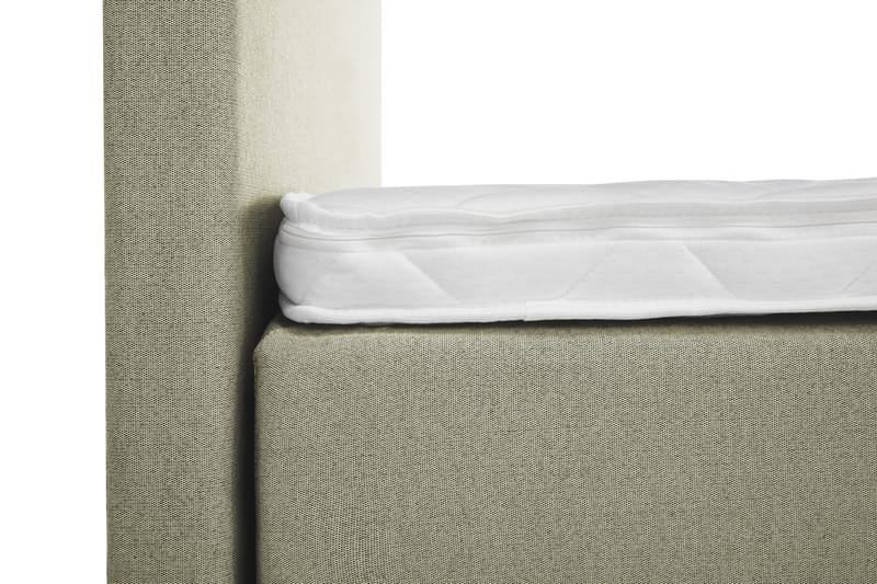 Lucky Komplett Sängpaket 160x200 Skum Slät Sänggavel - Nackkudde Stor Grön - Products - Möbler - Säng - Kontinentalsäng