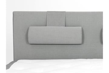 Lucky Komplett Sängpaket 160x200 Skum Slät Sänggavel - Nackkudde Stor Mellangrå - Products - Möbler - Säng - Kontinentalsäng