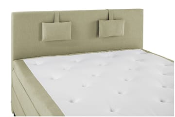 Lucky Komplett Sängpaket 160x200 Polyeter Slät Sänggavel - Nackkudde Liten Grön - Products - Möbler - Säng - Kontinentalsäng
