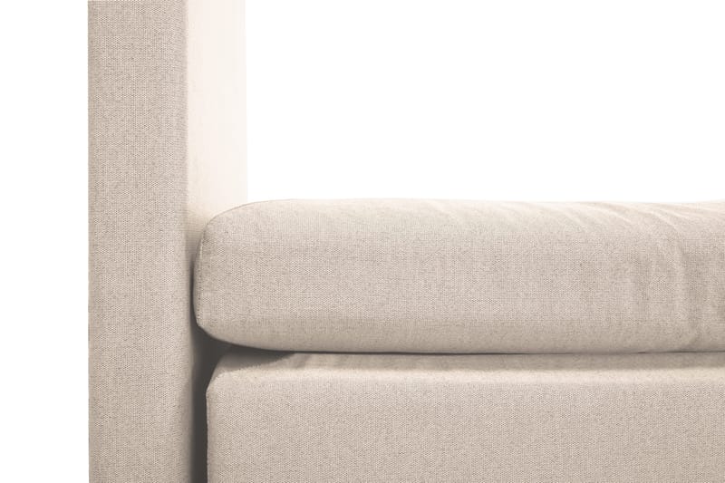 Lucky Komplett Sängpaket 160x200 Polyeter Slät Sänggavel - Nackkudde Stor Beige - Products - Möbler - Säng - Kontinentalsäng