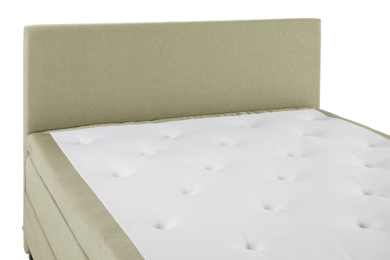Lucky Komplett Sängpaket 180x200 Memory Slät Sänggavel - Grön - Products - Möbler - Säng - Kontinentalsäng