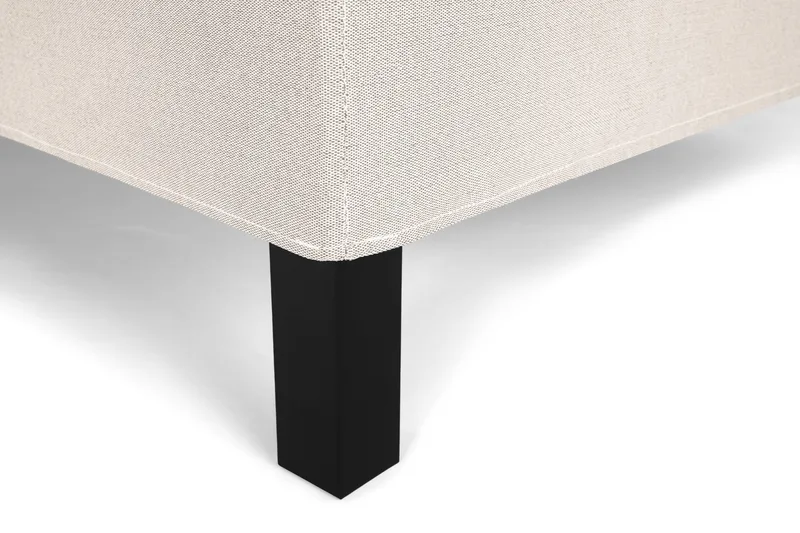 Lucky Komplett Sängpaket 180x200 Polyeter Diamant Sänggavel - Nackkudde Liten Beige - Products - Möbler - Säng - Kontinentalsäng