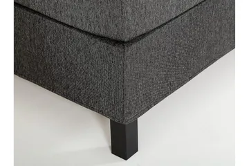 Lucky Kontinentalsäng 150x200 Skum - Svart/Grå - Products - Möbler - Säng - Kontinentalsäng