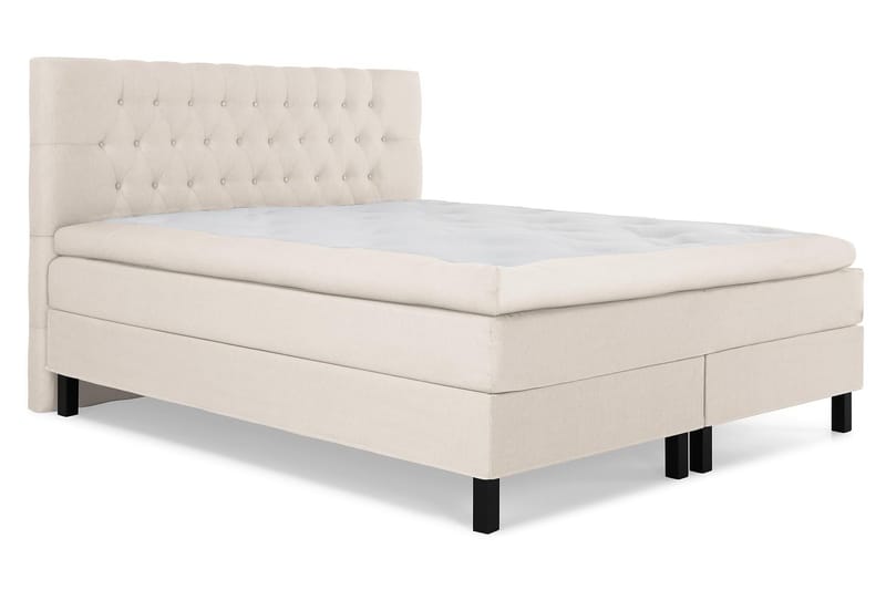 Lucky Kontinentalsäng 160x200 cm - Beige / Ljus - Products - Möbler - Säng - Kontinentalsäng