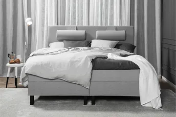 Lucky Kontinentalsäng 180x200 cm - Mellangrå - Products - Möbler - Säng - Kontinentalsäng