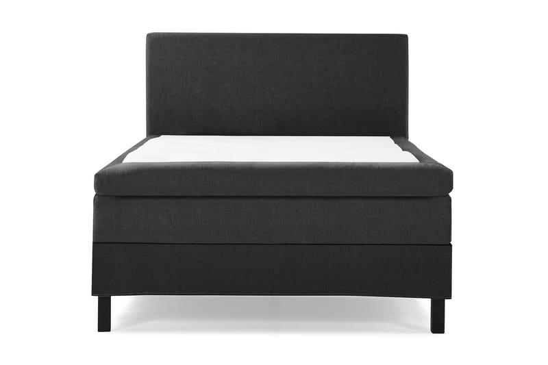 Lucky Sängpaket 120x200 Latexmadrass Slät  Svart/Grå - Svart/Grå - Products - Möbler - Säng - Enkelsäng
