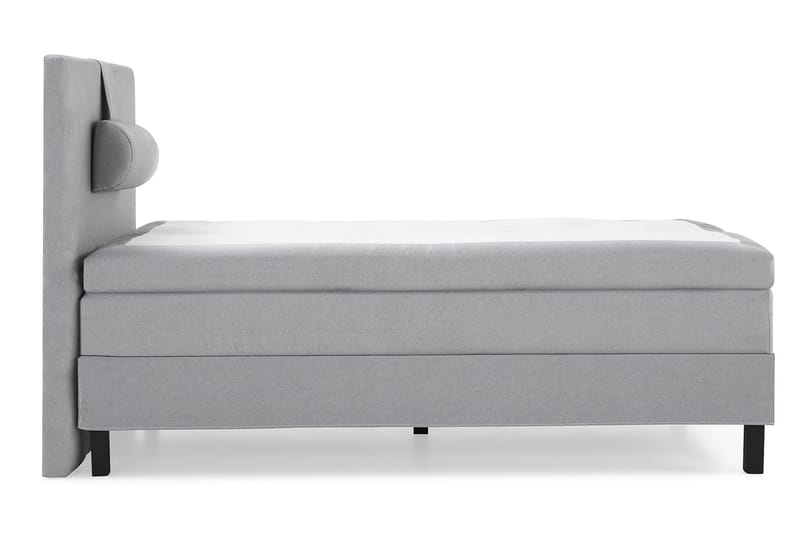 Lucky Sängpaket 120x200 Polyeter Slät - Grå - Products - Möbler - Säng - Enkelsäng