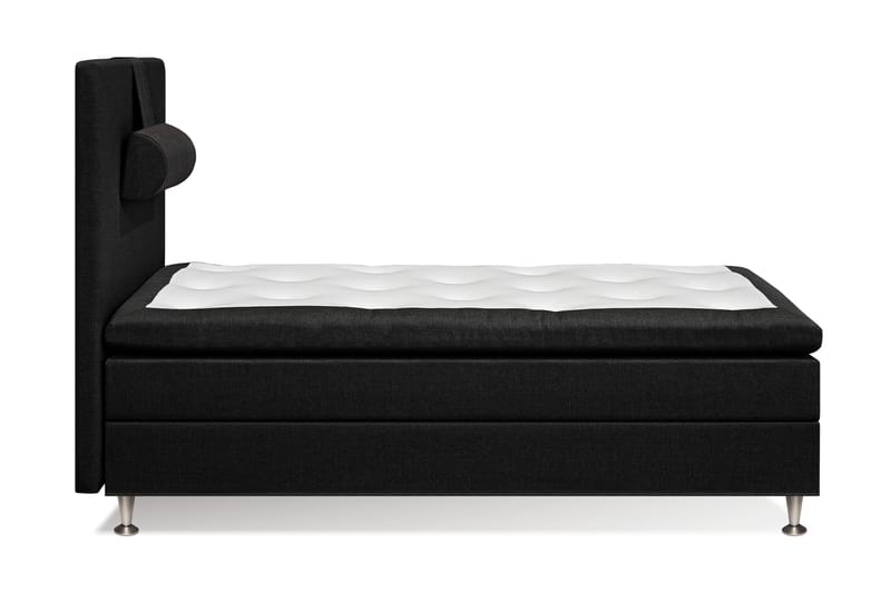Meja Sängpaket 120x200 - Svart - Products - Möbler - Säng - Kontinentalsäng