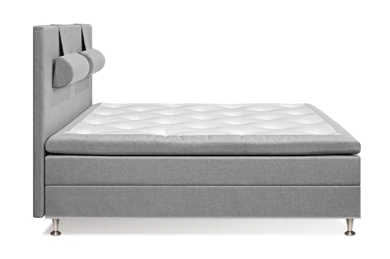 Meja Sängpaket 160x200 - Ljusgrå med nackkudde - Products - Möbler - Säng - Kontinentalsäng