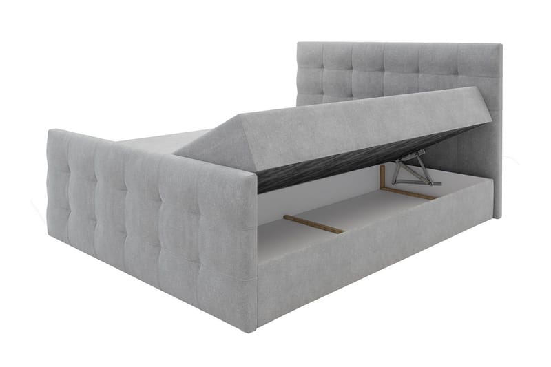 Milano Kontinentalsäng 160x200 cm med Sänggavel  Rosa  R - Rosa - Products - Möbler - Säng - Säng med förvaring