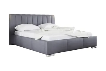 Milano Sängram med Förvaring180x200 - Grå - Products - Möbler - Säng - Sängram & sängstomme