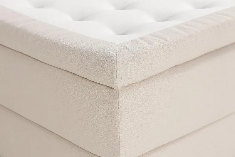 Oslo Lyx Kontinentalsäng 120x200 cm - Ljusbeige - Products - Möbler - Säng - Kontinentalsäng