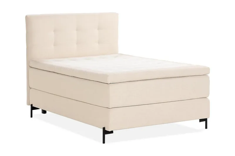 Oslo Lyx Sängpaket Kontinentalsäng 120x200 cm - Ljusbeige - Products - Möbler - Säng - Kontinentalsäng