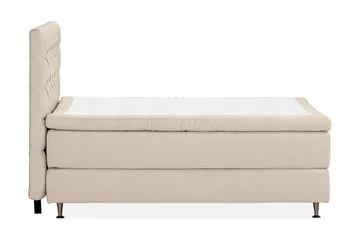 Oslo Lyx Sängpaket Kontinentalsäng 140x200 cm - Beige - Products - Möbler - Säng - Kontinentalsäng