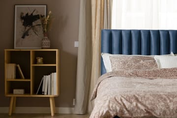 Princess Kontinentalsäng 120x200cm - Mörkblå/Sammet - Products - Möbler - Säng - Enkelsäng