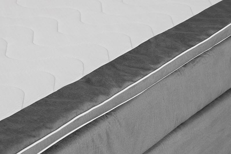 Princess Kontinentalsäng 120x200cm - Mörkgrå/Sammet - Products - Möbler - Säng - Enkelsäng