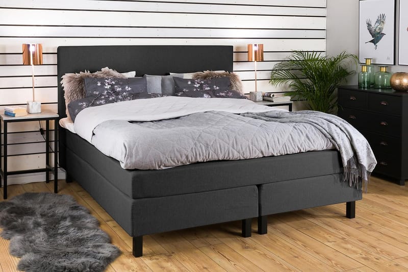 Princess Kontinentalsäng 180x200cm - Grå - Products - Möbler - Säng - Kontinentalsäng