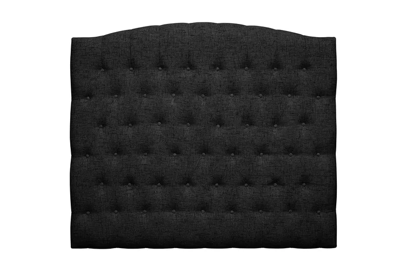 Belda Sänggavel 140 cm Svängd, Svart