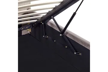 Saleux Sängram 180x200 cm - Taupe - Products - Möbler - Säng - Säng med förvaring