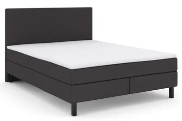 Select No 2 Komplett Sängpaket 160x200 - Mörkgrå/Svart - Products - Möbler - Säng - Kontinentalsäng