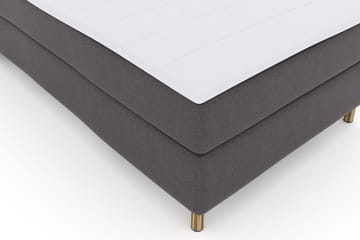 Select No 3 Komplett Sängpaket 120x200 Fast - Mörkgrå/Koppar - Products - Möbler - Säng - Enkelsäng