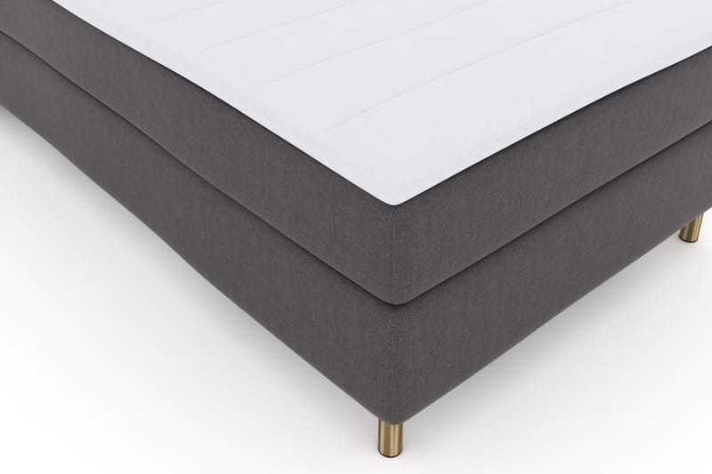 Select No 3 Komplett Sängpaket 120x200 Fast - Mörkgrå/Koppar - Products - Möbler - Säng - Enkelsäng