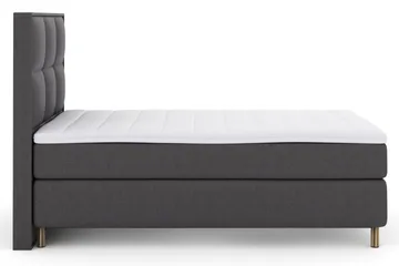 Select No 3 Komplett Sängpaket 120x200 Medium - Mörkgrå/Koppar - Products - Möbler - Säng - Enkelsäng