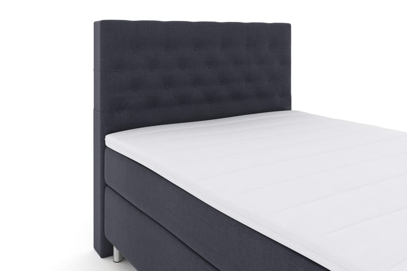 Select No 3 Komplett Sängpaket 140x200 Fast - Blå/Metall - Products - Möbler - Säng - Kontinentalsäng