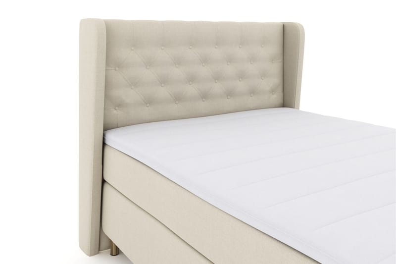 Select No 3 Komplett Sängpaket 140x200 Fast/Medium - Beige/Koppar - Products - Möbler - Säng - Kontinentalsäng