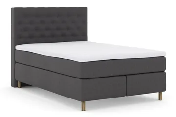 Select No 3 Komplett Sängpaket 140x200 Medium - Mörkgrå/Koppar - Products - Möbler - Säng - Kontinentalsäng