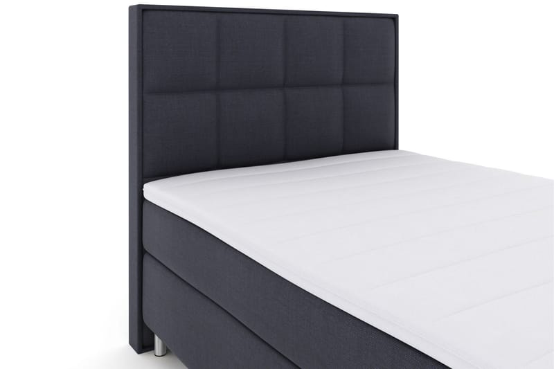 Select No 3 Komplett Sängpaket 160x200 Fast - Blå/Metall - Products - Möbler - Säng - Kontinentalsäng