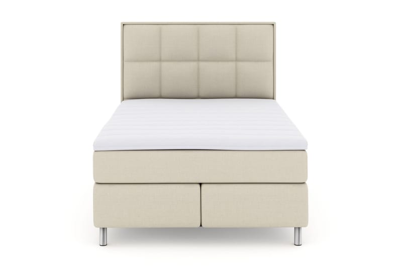 Select No 3 Komplett Sängpaket 160x200 Fast/Medium, Beige/Metall