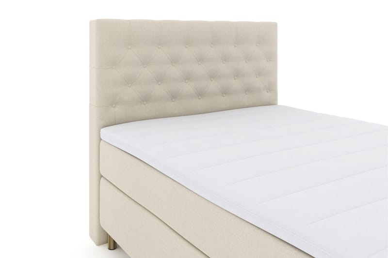 Select No 3 Komplett Sängpaket 160x200 Medium - Beige/Koppar - Products - Möbler - Säng - Kontinentalsäng