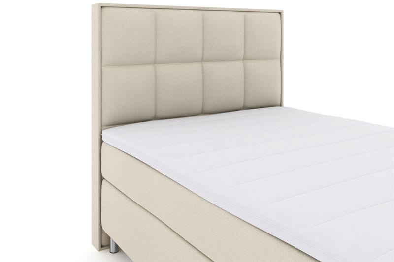 Select No 3 Komplett Sängpaket 160x200 Medium - Beige/Metall - Products - Möbler - Säng - Kontinentalsäng