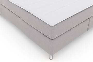 Select No 3 Komplett Sängpaket 160x200 Medium - Ljusgrå/Metall - Products - Möbler - Säng - Kontinentalsäng