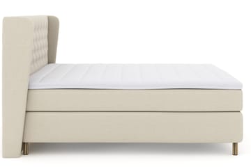 Select No 3 Komplett Sängpaket 180x200 Fast - Beige/Koppar - Products - Möbler - Säng - Kontinentalsäng